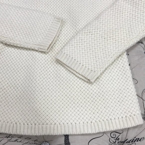 🎁 Theory Basket Stitch Funnelneck Sweater - Picture 8 of 10